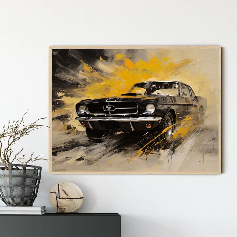Vintage Ölgemälde Stil Autos P – Luxury Lifestyle Cars Bewertung und Preis