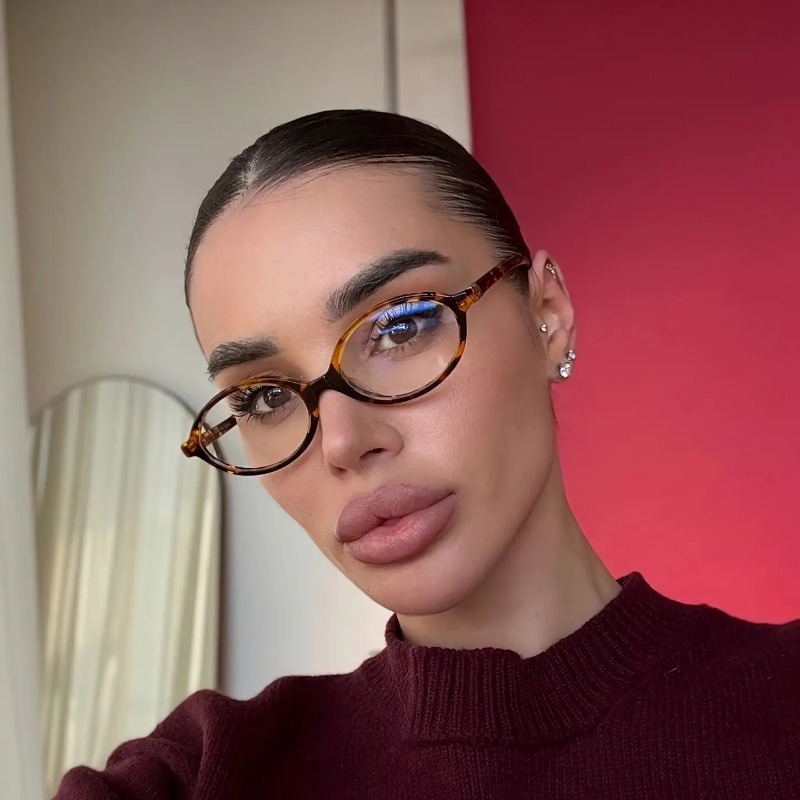 Vintage Ovale Sonnenbrille Dam – Luxury Zone Bewertung und Preis