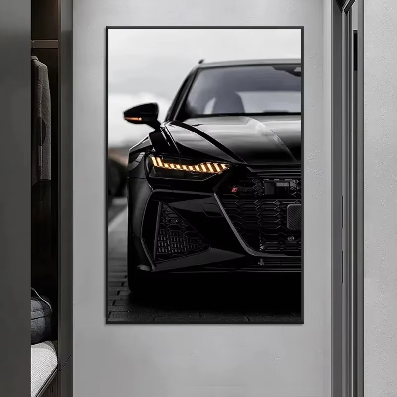 Großes schwarzes Sportwagen-Po – Luxury Lifestyle Cars Bewertung und Preis