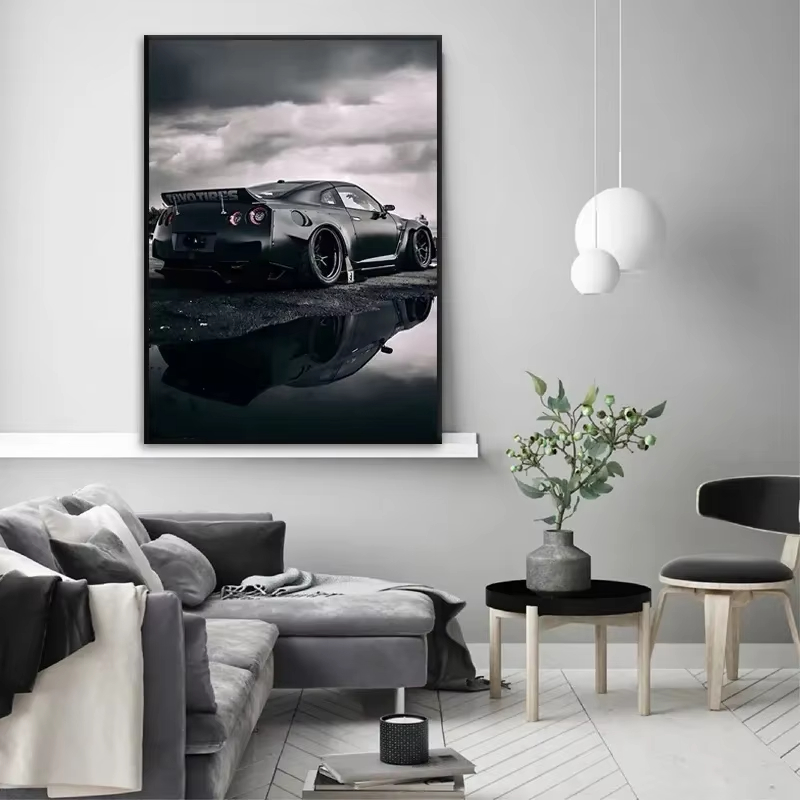 Großes schwarzes Sportwagen-Po – Luxury Lifestyle Cars Bewertung und Preis