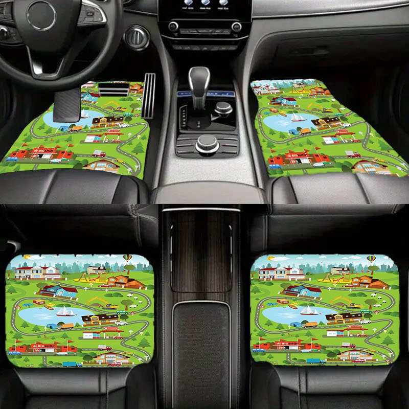 4-teiliges Set Polyester Autof – Luxury Lifestyle Cars Bewertung und Preis
