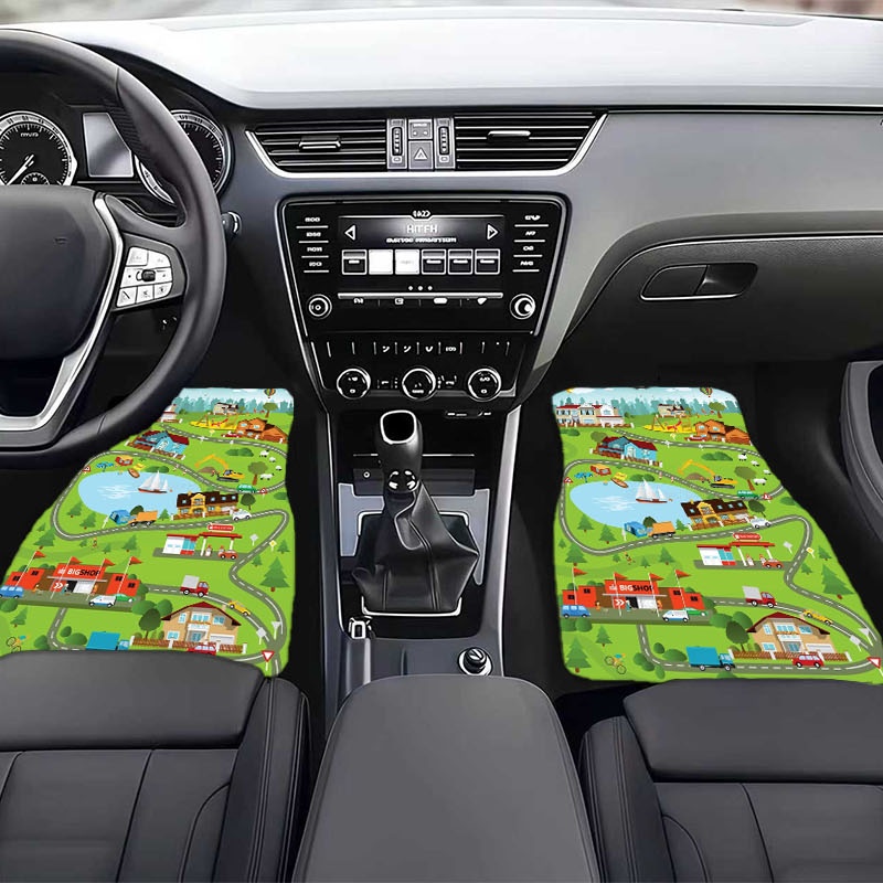 4-teiliges Set Polyester Autof – Luxury Lifestyle Cars Bewertung und Preis