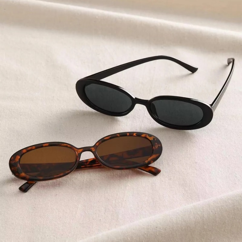Vintage ovale Sonnenbrille für – Luxury Zone Bewertung und Preis