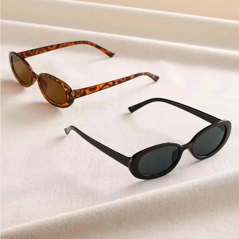 Vintage ovale Sonnenbrille für – Luxury Zone Bewertung und Preis